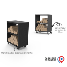 Charger l'image dans la galerie, Range buche cheminée