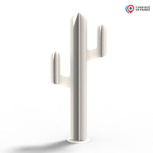 Charger l'image dans la galerie, Cactus métal blanc 1m et 1m20 décoration intérieur extérieur - Fabriqué en France - Briaq