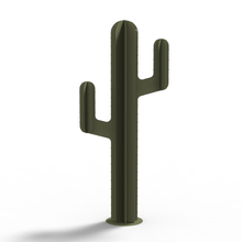 Charger l'image dans la galerie, Cactus métal vert olive 1m et 1m20 déco jardin moderne - Fabriqué en France - Briaq