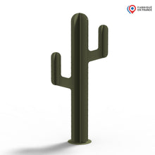 Charger l'image dans la galerie, Cactus métal vert olive 1m et 1m20 déco jardin moderne - Fabriqué en France - Briaq