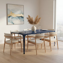Charger l'image dans la galerie, Table à manger en métal ALIX | Intérieur & Extérieur | Briaq Mobilier
