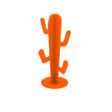 Charger l'image dans la galerie, Mini cactus 20cm en métal | Porte bijoux - CAZA