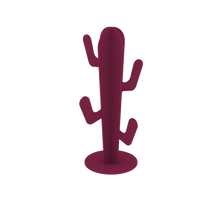 Charger l'image dans la galerie, Mini cactus 20cm en métal | Porte bijoux - CAZA