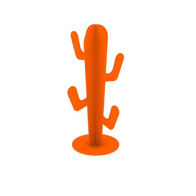 Mini cactus 30cm en métal | Porte bijoux- CAZA