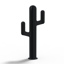 Charger l'image dans la galerie, Cactus métal noir 1m et 1m20 sculpture décorative jardin - Fabriqué en France - Briaq
