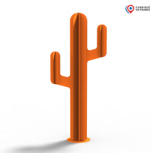Charger l'image dans la galerie, Cactus métal orange 1m et 1m20 décoration extérieur - Fabriqué en France - Briaq
