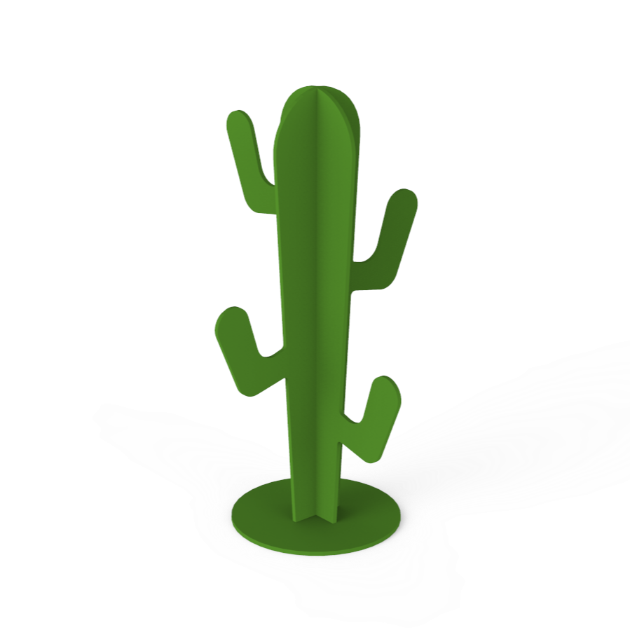 Mini cactus 20cm  en métal | Porte bijoux - CAZA