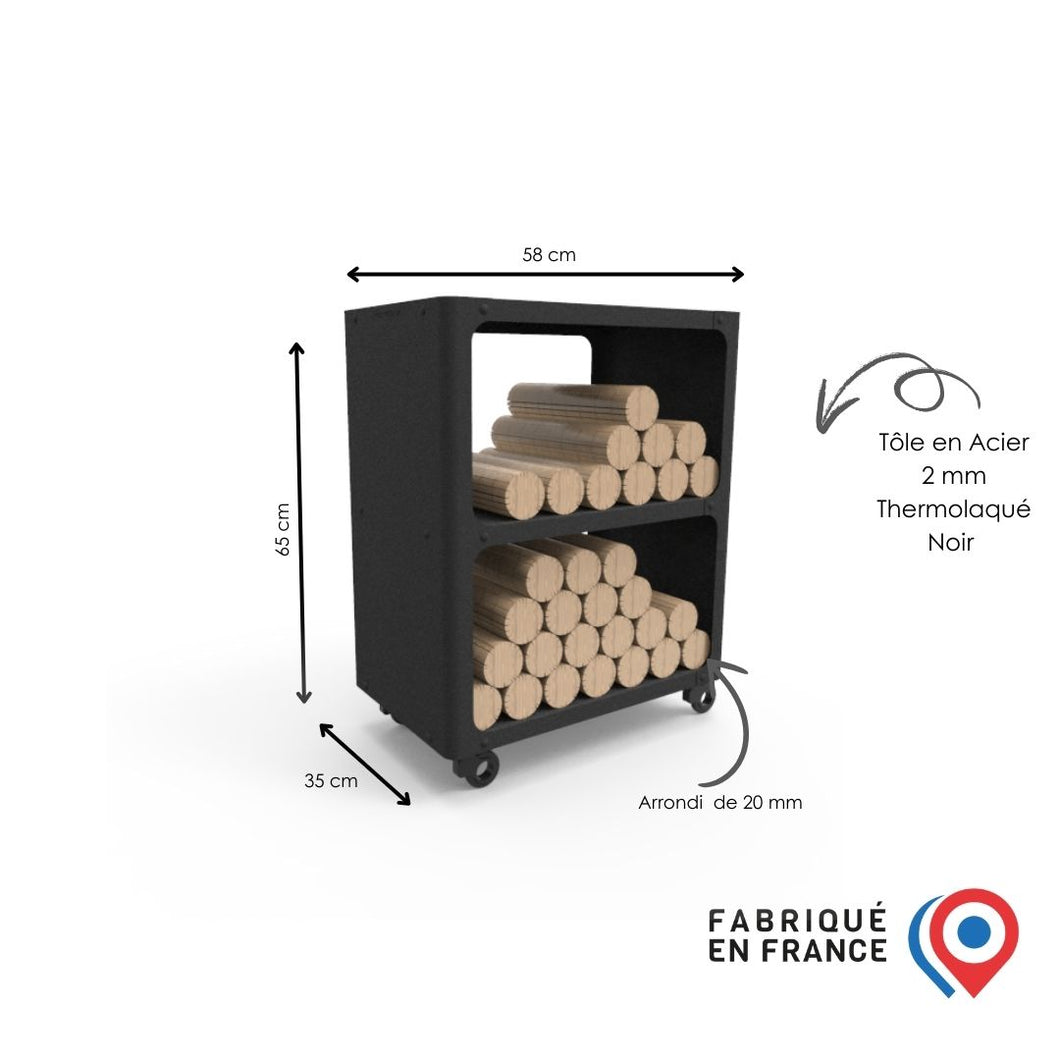 Range buche cheminée